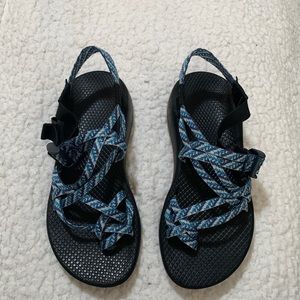 Blue and Black Chaco